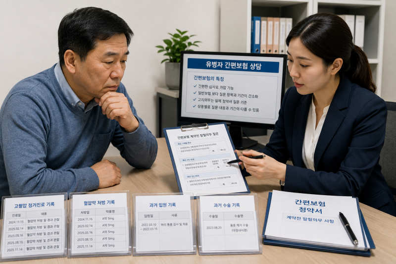 유병자 간편보험은 병력을 안 알려도 될까? 간편가입보험 고지의무 정리
