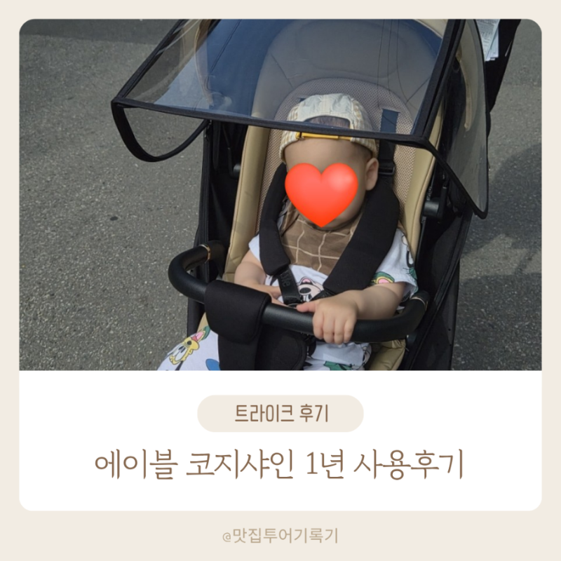 에이블 트라이크 코지샤인 1년 사용 내돈내산 솔직후기