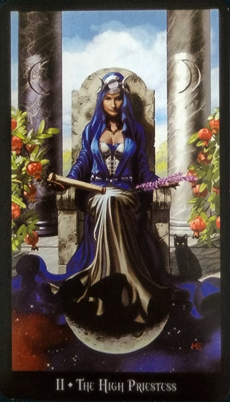 메이저 2번 여사제카드 (The high priestess)