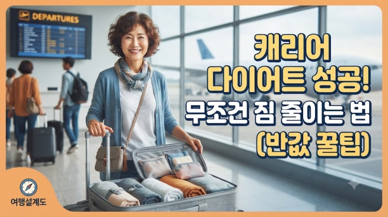 캐리어 터질 뻔한 보부상이 알려주는 해외여행 짐 싸기 꿀팁 (feat. 초과 수하물 방지 노하우)