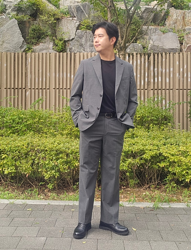 9월 남자 결혼식 하객룩 셔츠 & 타이 매기 귀찮다면?