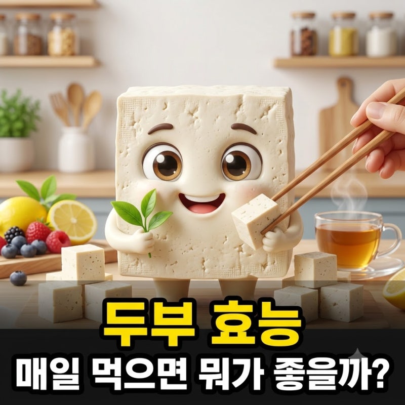 다이어트 식단 필수템! 두부 영양성분과 실패 없는 하루 섭취 가이드