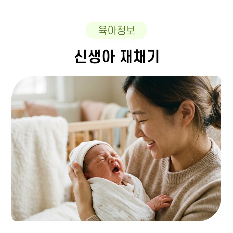 신생아 재채기의 원인인 감기와 이유에 대해 알아보자!