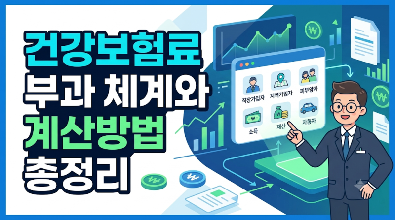 제2의 세금! 건강보험료 부과 체계와 계산법 총정리