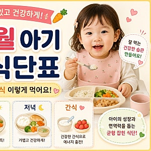 해든이네 육아정보 | ️ 20개월 아기 하루 식단표｜아침·점심·저녁·간식 이렇게 먹어요