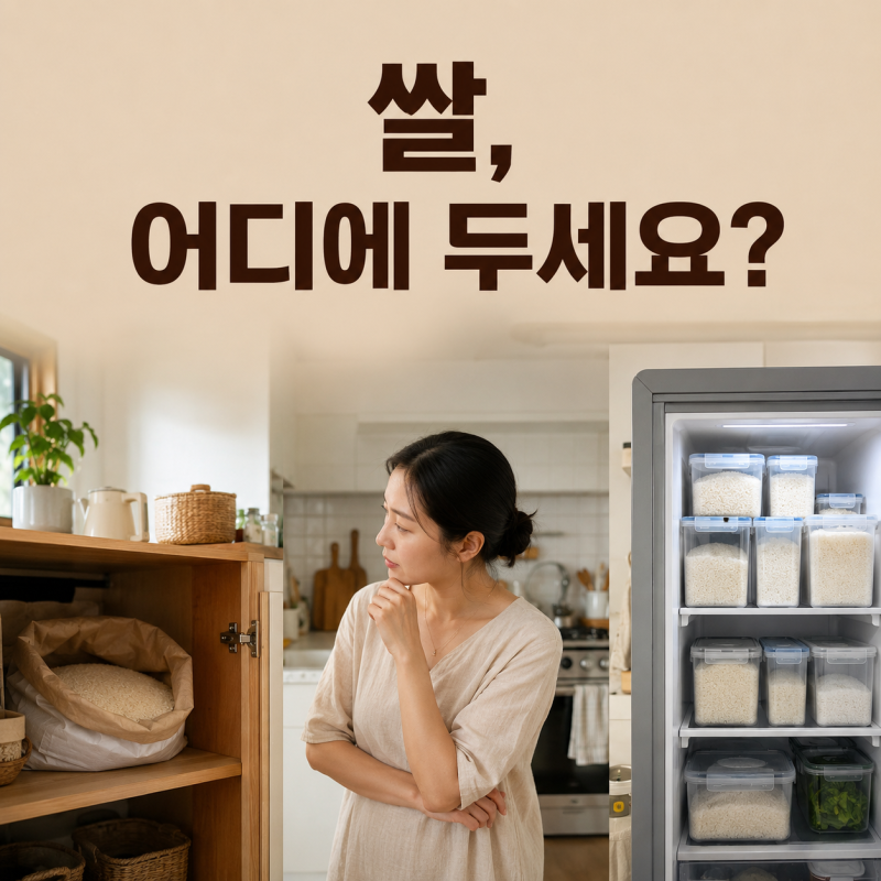 여름철 쌀보관, 페트병보다 냉장 밀폐용기가 먼저인 이유