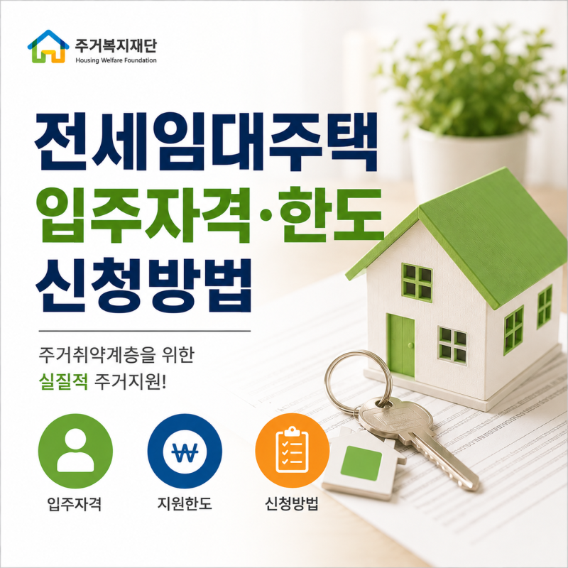 주거취약계층 전세임대주택, 정확한 입주자격과 지원한도 및 신청방법은 어떻게 될까? : 사....