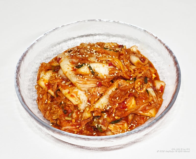 밥 한 공기 순삭 부르는 시원 깔끔한 알배기 배추김치 황금 레시피