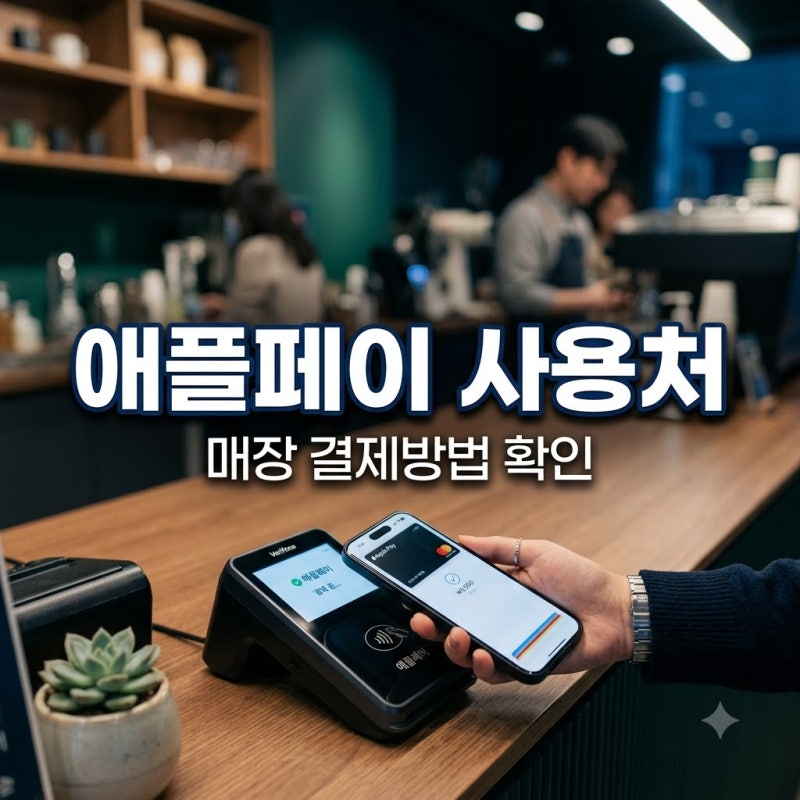 애플페이 사용처 더 늘어나나, 네이버·토스 단말기 매장 결제방법 확인