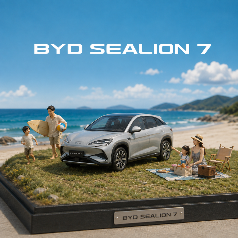 “4천만원대 전기 SUV 맞아?” 2027 BYD 씨라이언 7 가격·플러스 차이, 398km 주행거리