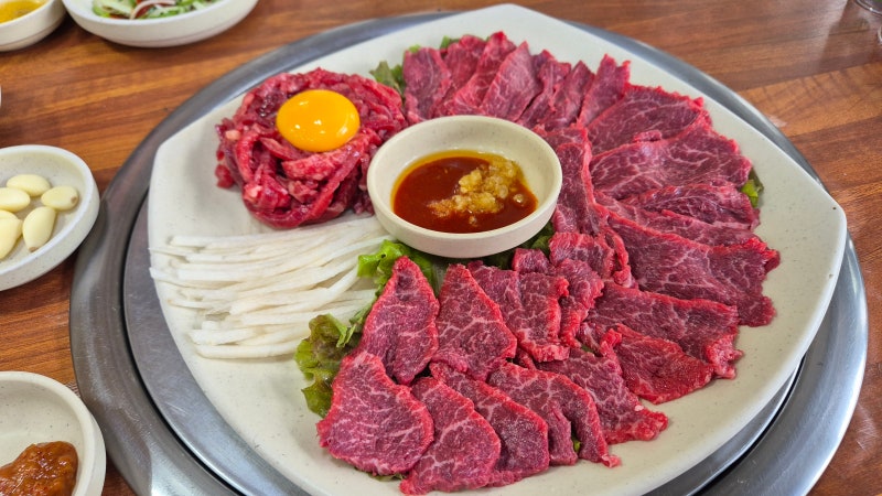 제주공항근처고기집 도민이 가는 맛집 태연종합정육식당