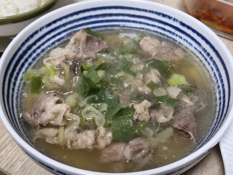 정호영 갈비탕｜7분 우삼겹갈비탕 레시피 쉬운데 왜 맛있쥐...?! (공쥬네 식탁 #4)