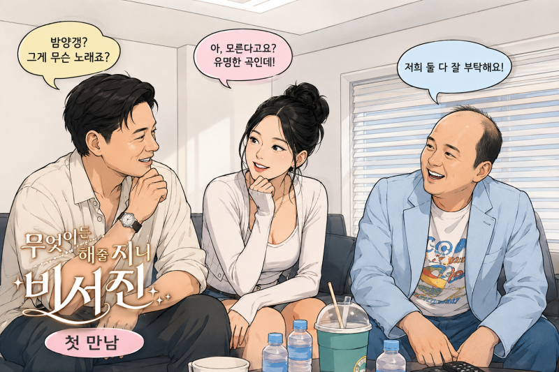 무엇이든 해줄지니 비서진 1회 리뷰, 비비 워터밤 밀착 케어와 이서진·김광규의 진짜 비서 ....
