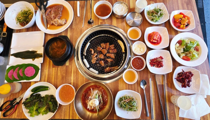 전주 효천지구 맛집 솔가숯불갈비 삼천점