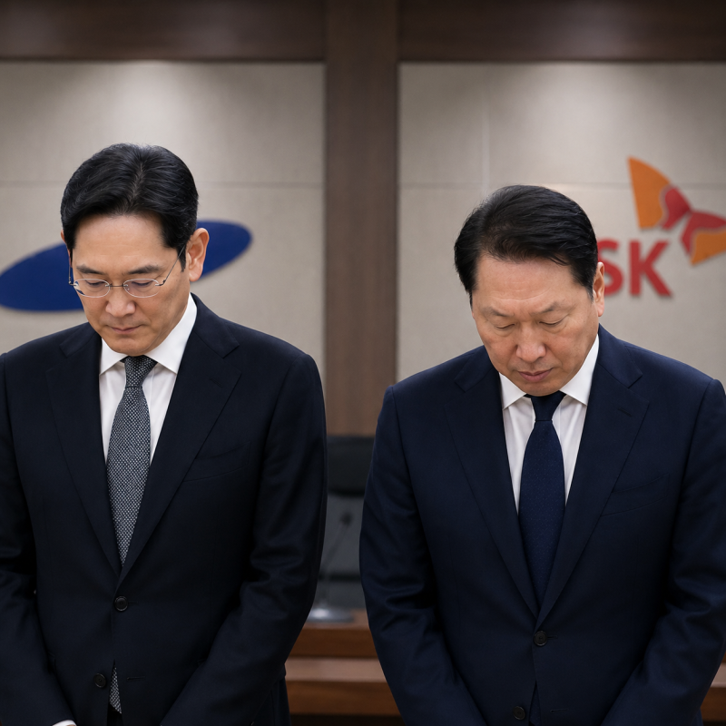 “결국 이재용,최태원 부른다?” 400조 호남 반도체, 갑자기 시끄러워진 이유