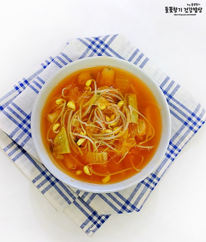 김치 콩나물국 레시피 끓이는법