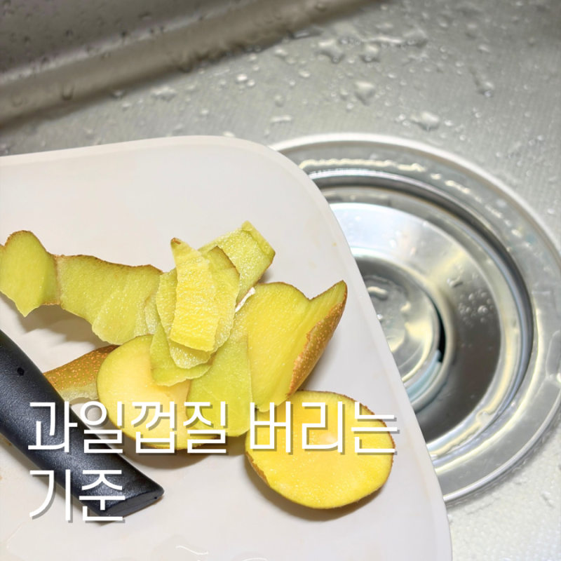 과일껍질 버리는 방법 일반쓰레기 음식물쓰레기 구분하는 방법