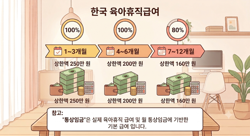 육아휴직급여 신청방법, 실수령액 계산법, 월급별로 얼마 받을까?