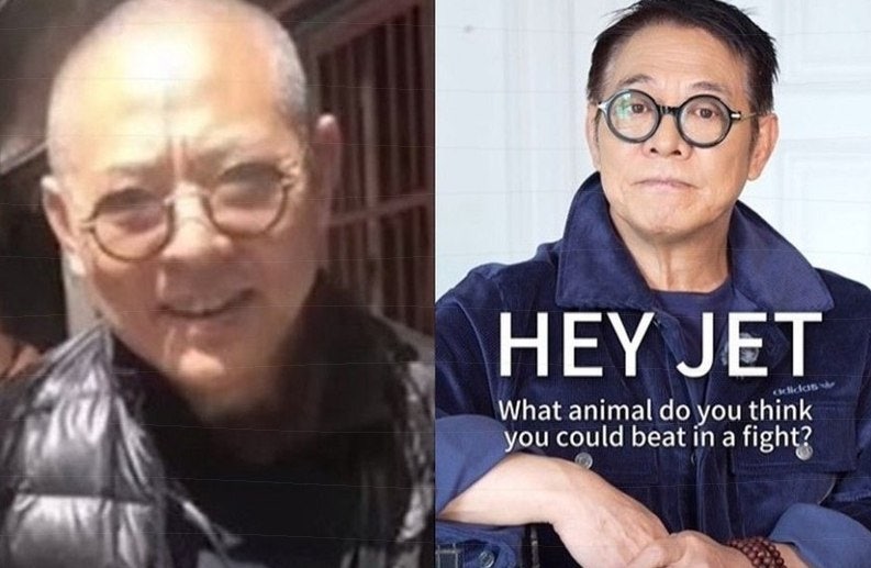 63세 이연걸, 사망설 1년 만에 '흑발+통통한 볼'로 등장…병상 사진과 180도 다른 근황