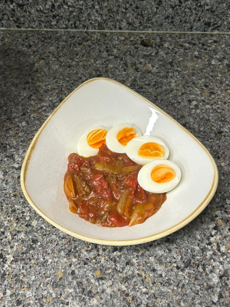 [지속가능 다이어트 식단 #9] 무수분 토마토 카레 / 칼로리&영양성분 / 후기