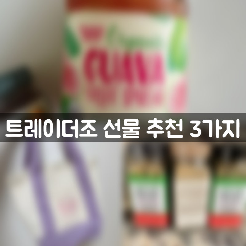 트레이더 조 선물 추천 3가지, 에코백 가방 미니 구아바잼 시즈닝 미국 여행 쇼핑리스트