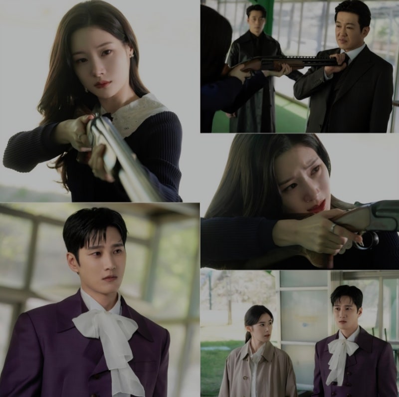 “딸이 아버지에게 총을 겨눴다”…정채연 ‘재벌X형사2’ 오늘 등장, 허성태와 충격 대치