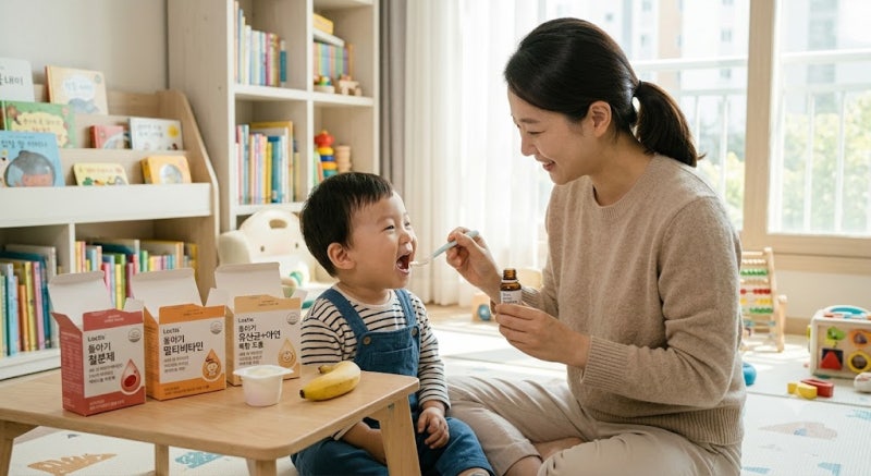 [돌~두돌 아기 영양제] 12개월부터 24개월까지 꼭 챙겨야 할 필수 영양제 & 섭취 가이드