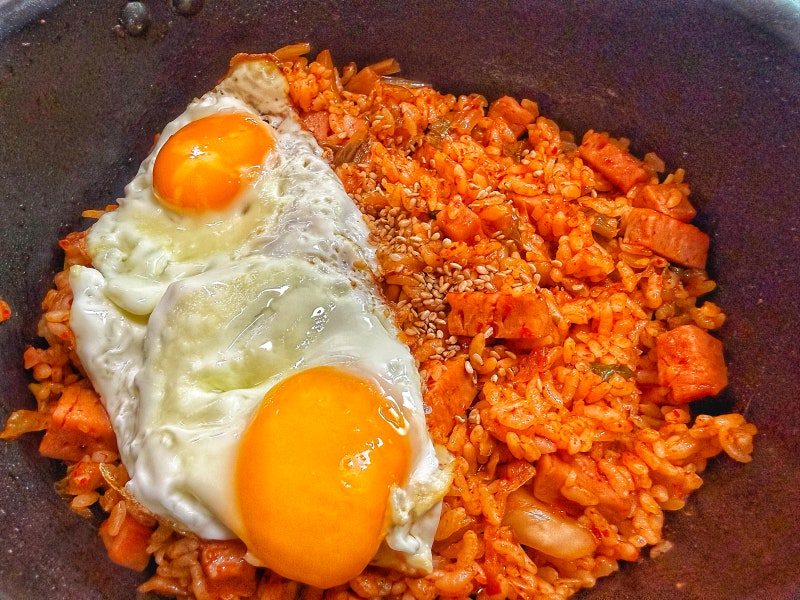 햄김치볶음밥 황금 레시피 간단한 한그릇음식