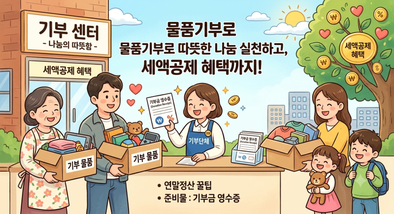 기부를 통한 절세. 아름다운가게 현물 기부 후기