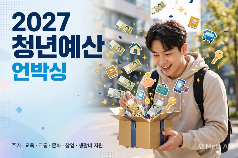 청년예산 언박싱 2027, 34세까지 최대 2억원 받는 조건 정리