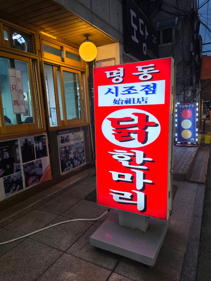 동대문 닭한마리 맛집 | 명동 닭한마리 시조점 후기 (초등 아이 4인 가족 내돈내산)