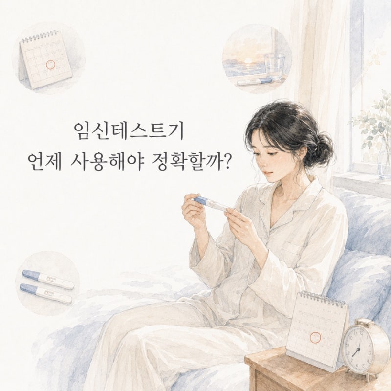 임신테스트기 사용 시기, 언제 해야 정확할까? 얼리 임테기 차이까지