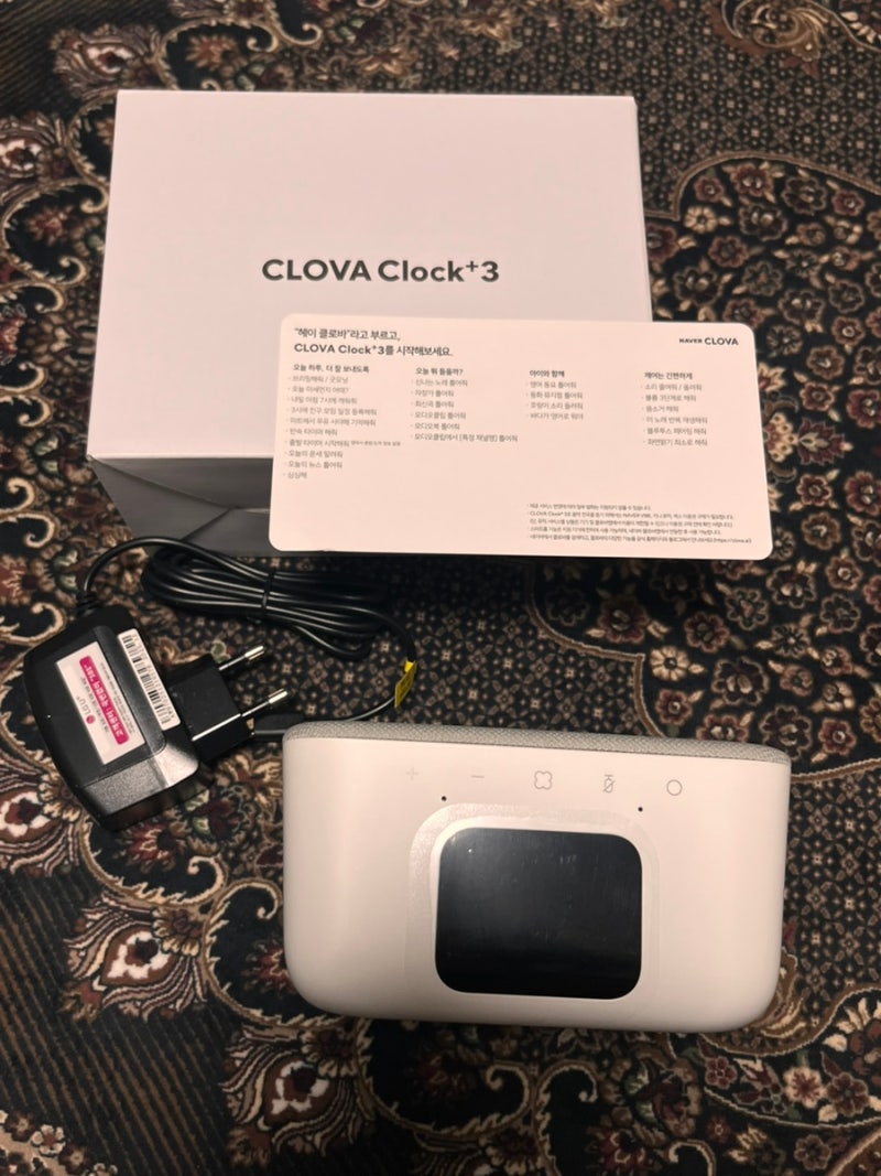 [LG유플러스 CLOVA Clock+3,네이버클로바 클락 +3]사용 리뷰