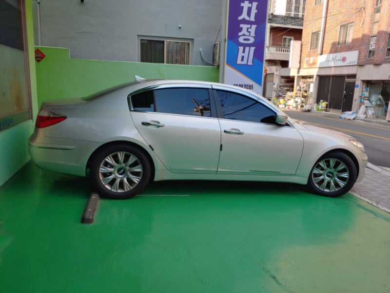 해운대 제네시스BH 에어쇼바에서 가스쇼바로 변경[다이나믹쇼바,가스쇼바,부산,양산,울산,금....
