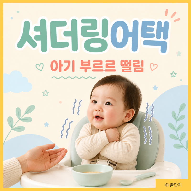 아기 셔더링어택 언제까지 지속될까? 뜻 증상 원인 시기 뇌전증과 다른 점 총정리