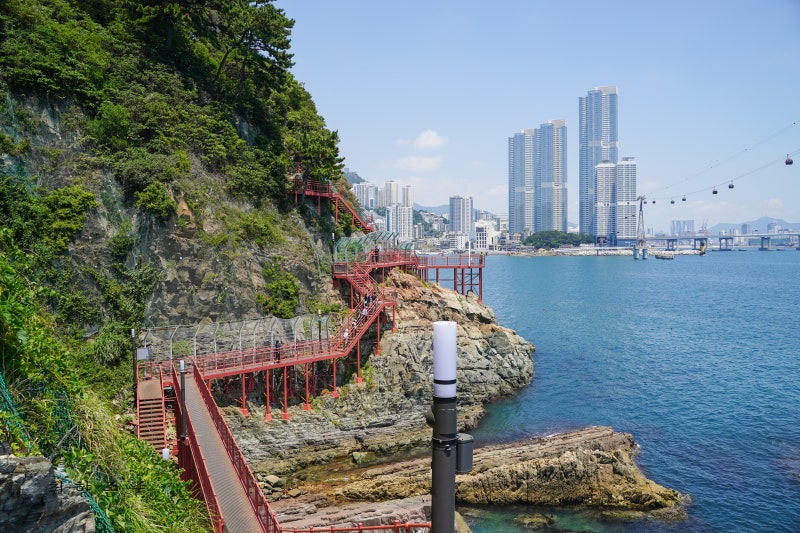 釜山松島必訪景點：免門票就能欣賞這般美景？海邊800公尺的松島海岸散步路
