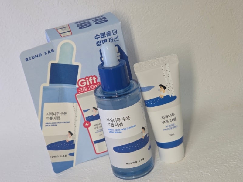 라운드랩 자작나무 수분 드롭 세럼 후기, 첫 사용감부터 남달랐던 이유