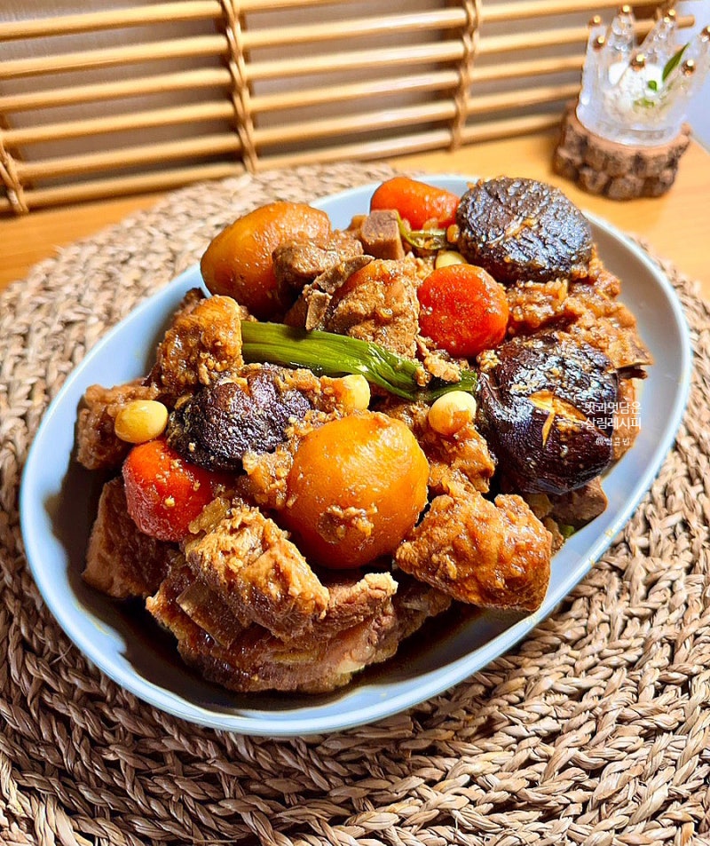돼지갈비찜 레시피 간장 갈비찜양념 비법
