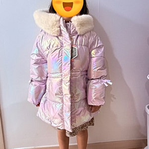 6살 아이 패딩 사이즈 고민된다면?로엠걸즈 실제 착용 후기