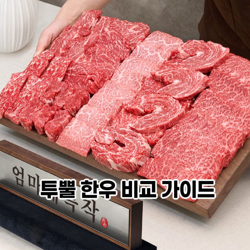 추석선물 투뿔 한우 선물세트, 등급과 구성은 어떻게 비교할까?