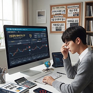 삼성전자 SK하이닉스 2배 레버리지 ETF 사려면 5일 모의투자 필수? 한국 규제에 외신도 주목한 ....