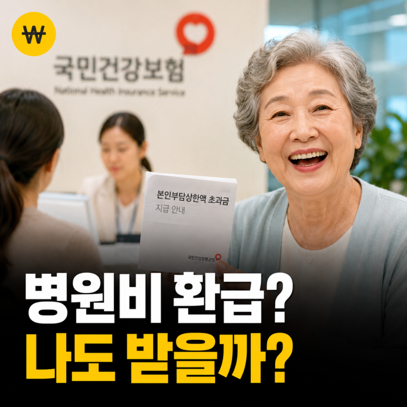2026 본인부담상한제 국민 건강보험 환급금 조회 신청방법