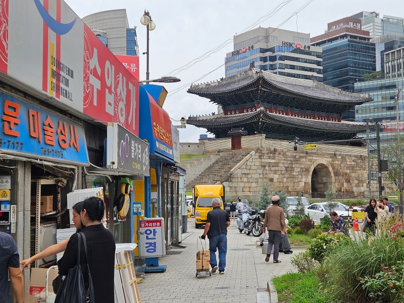 [50대초보의 수영일기] 남대문수영인의 성지 남도스포츠와 무지개수영복 방문기, 남대문시장....