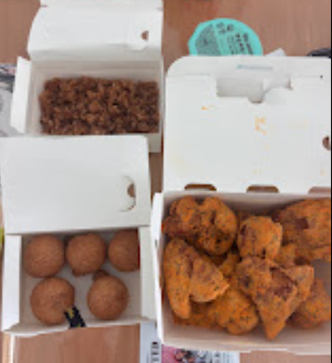 BHC 뿌링클 치킨+치즈볼+맛초킹라이스/주말 점심 추천