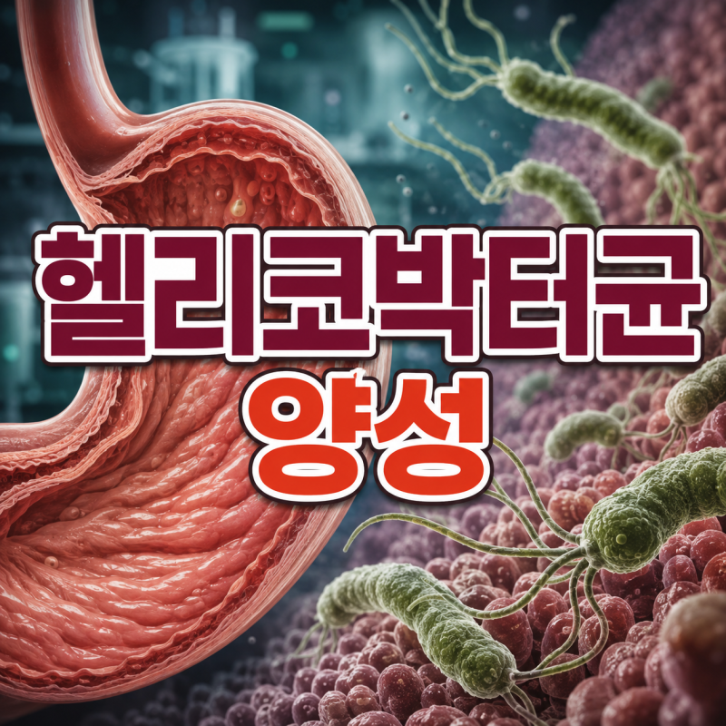 헬리코박터균 양성이면 치료해야 할까? 전염 가능성과 제균치료