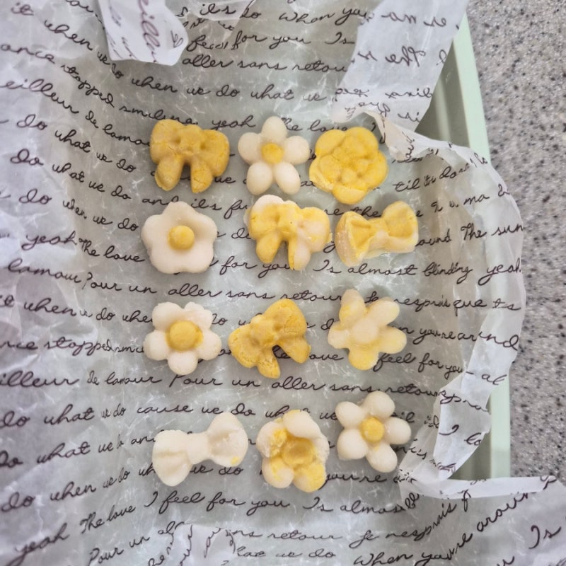 강아지 산양유 파우더 간식 만들기｜요즘 유행하는 밥꾸 쿠키 만들어봤어요