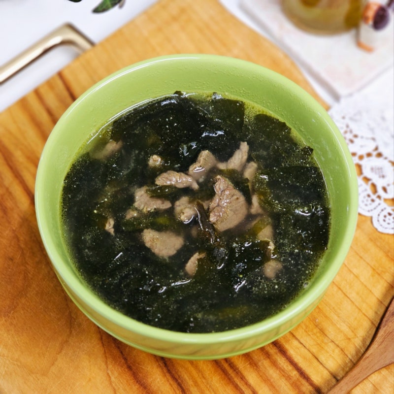 국물까지 싹싹 비운 소고기미역국 맛있게 끓이는법 들깨미역국 레시피