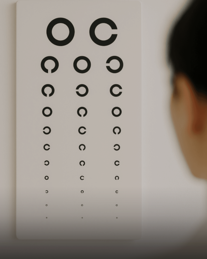 제 시력 마이너스인가요? 마이너스 시력에 관하여