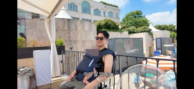 "샴페인은 누가 마셔?" 오상진 둘째 수호 첫 수영장 육아