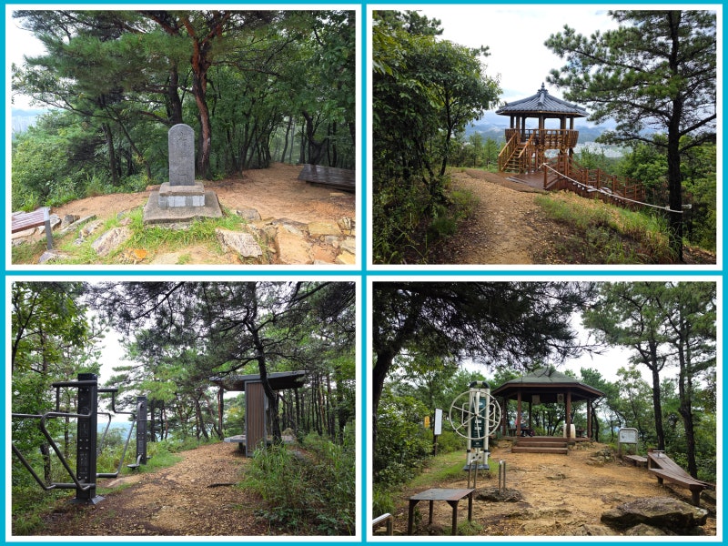 대전 도솔산.오량산 (공굴안버스정류장-도마네거리) 산행기 & 등산코스 등산지도 GPS앱트랙정....